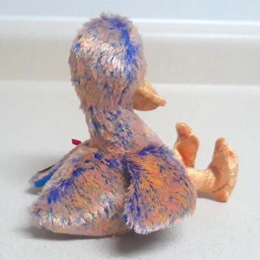 DONATED 6/30/2024 - Dinky - Beanie Baby Duck Plush - Picture 2 of 7